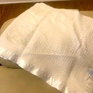 Christianity blanket white used once